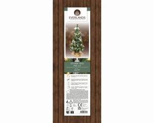 DIY Mini Boom Zilver LED BO - D40/H60cm - afbeelding 2