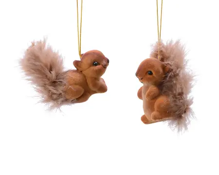 EEKHOORN PL. FLOCK L.6W.3H.4CM BRUIN - afbeelding 2
