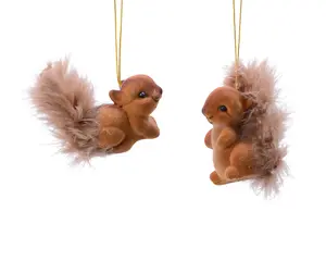 EEKHOORN PL. FLOCK L.6W.3H.4CM BRUIN - afbeelding 2