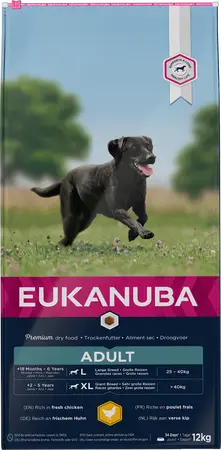EUKANUBA DOG ADULT LARGE CHICKEN 12KG