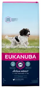 EUKANUBA DOG ADULT MEDIUM CHICKEN 12KG - afbeelding 2