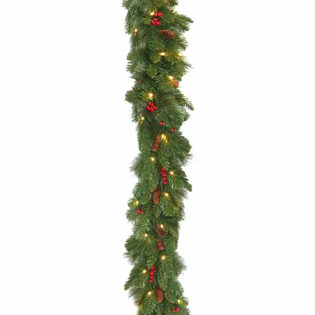 Everyday Pine Cone & Berry Garland L274cm - afbeelding 1