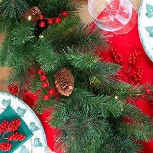 Everyday Pine Cone & Berry Garland L274cm - afbeelding 2