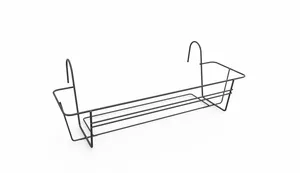 GB BALKONREK 40CM ANTRACIET - afbeelding 2