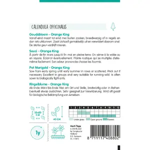 Goudsbloem 'Orange King' - afbeelding 2