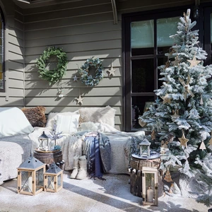 Grandis Fir LED Besneeuwd - D150/H210 - afbeelding 5