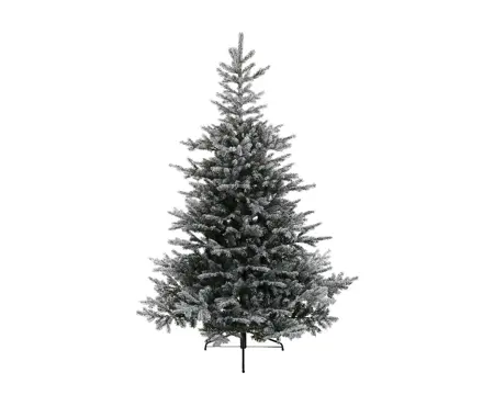 GRANDIS FIR SNOWY  D132 H180CM  GREEN/WHITE - afbeelding 1