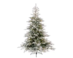 GRANDIS FIR SNOWY MICRO LED D150H210CM 550L GREEN/WHITE/WARM WHITE - afbeelding 2