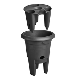 Green Basics Aardbeien Pot - D33cm - Living Black - afbeelding 6