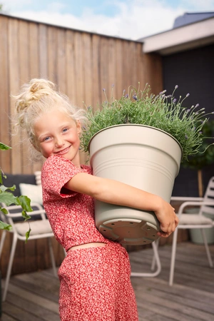 Green Basics Kweekpot - D 24cm - Faded Lila - afbeelding 5