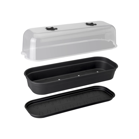 Green Basics Kweektray - L - Living Black - afbeelding 3