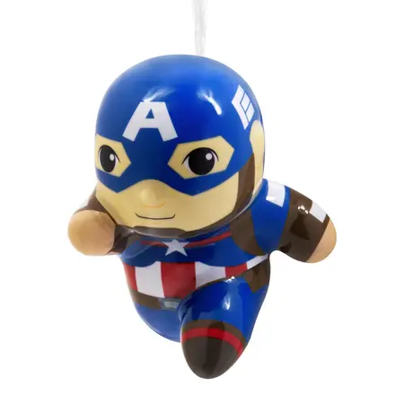 Hallmark Ornament – Decoupage Capt America – Marvel - afbeelding 2