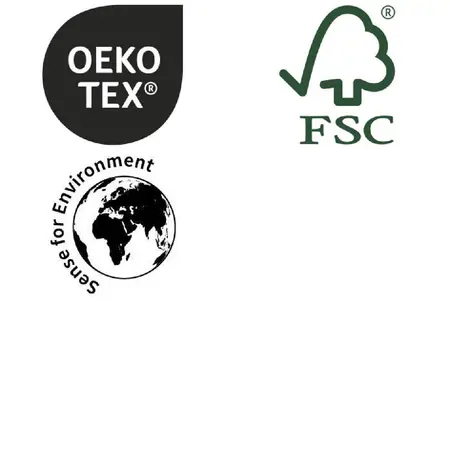 Hangmat L290 cm - Crème - afbeelding 3