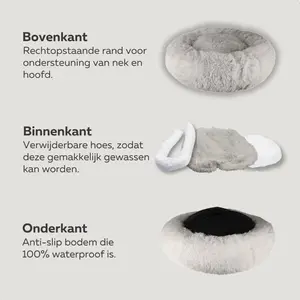 HONDENMAND Ø60 WASBARE HOES L GRIJS - afbeelding 5