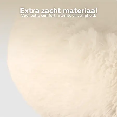 HONDENMAND Ø70 WASBARE HOES BEIGE - afbeelding 3