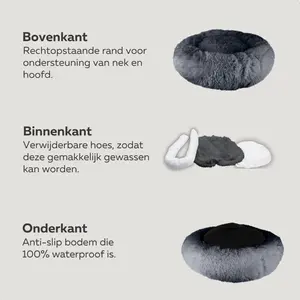 HONDENMAND Ø70 WASBARE HOES D GRIJS - afbeelding 5