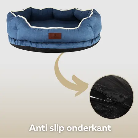 HONDENMAND CROWN L BLAUW - afbeelding 2