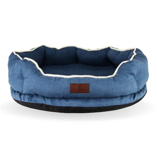 Hondenmand Crown L Blauw - afbeelding 1