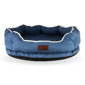 HONDENMAND CROWN S BLAUW - afbeelding 1