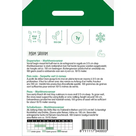 HT Doperwten 'Marktveroveraar' - afbeelding 2