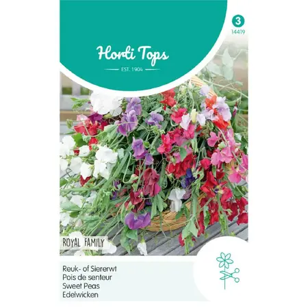 HT LATHYRUS, REUK- OF SIERERWT ROYAL FAMILY GEMENGD - afbeelding 1
