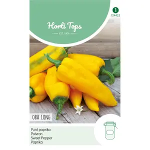 HT PUNTPAPRIKA ORA LONG (GEEL) - afbeelding 2