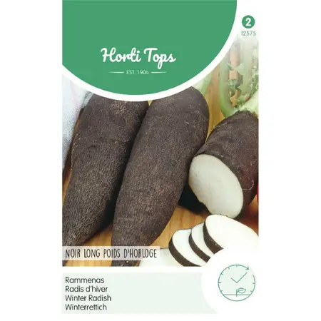 HT Rammenas 'Poids d'Horloge - Type Lange Zwart - afbeelding 1