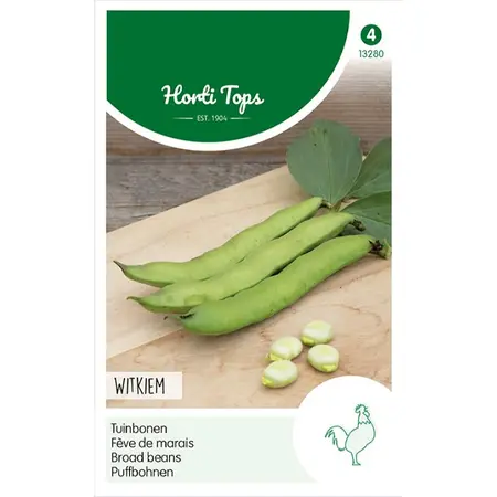 HT Tuinbonen - Witkiem 100gr - afbeelding 1