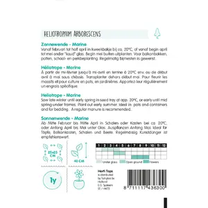 HT Zonnewende - Marine Blauw - afbeelding 2