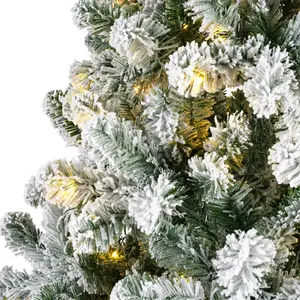 Imperial Pine Snowy LED - D117/H180cm - afbeelding 2
