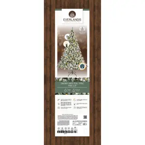 Imperial Pine Snowy LED - D117/H180cm - afbeelding 4