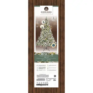 Imperial Pine Snowy LED D137/H210cm - afbeelding 5