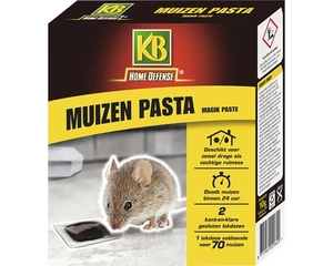 KB MUIZEN PASTA ALFACHLORALOSE KANT-EN-KLARE LOKDOOS 2ST 'MAGIK PASTE' - afbeelding 2