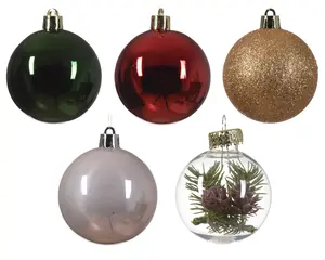 KERSTBAL MIX ASS D.6CM - afbeelding 2
