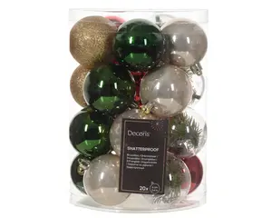 KERSTBAL MIX ASS D.6CM - afbeelding 2