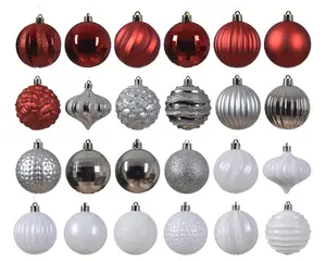 KERSTBAL MIX ASS D.7CM - afbeelding 2