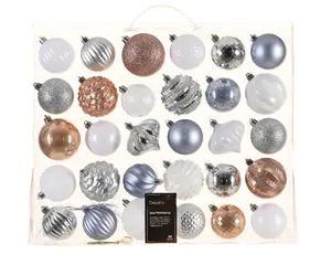KERSTBAL MIX ASS D.7CM - afbeelding 2