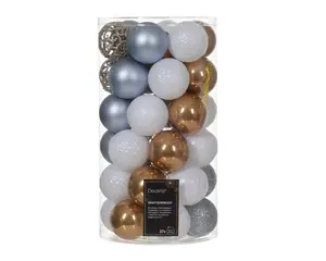 KERSTBAL MIX D.6CM - afbeelding 2