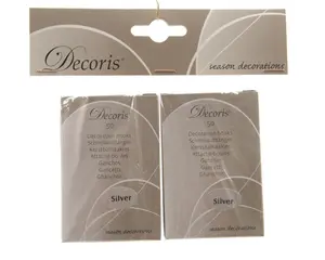 Kerstbalhaakjes IJzer - L3,5cm - Zilver - afbeelding 3