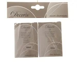 Kerstbalhaakjes IJzer - L3,5cm - Zilver - afbeelding 1