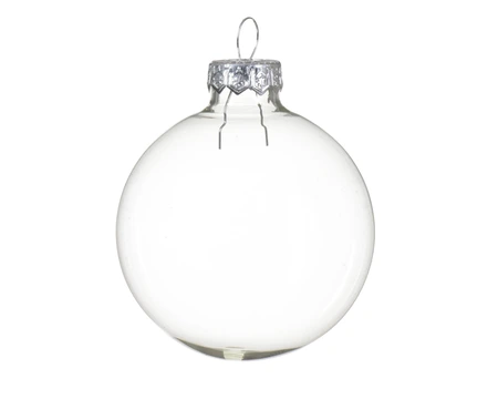 Kerstballen Glas Shiny - D8cm - afbeelding 2
