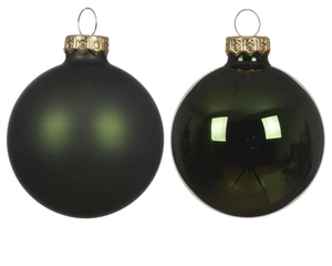 Kerstballen Glas Shiny/Matt - D5cm - afbeelding 2