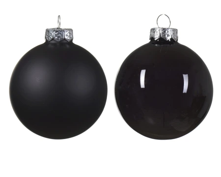 Kerstballen Glas Shiny/Matt - D6cm - afbeelding 2