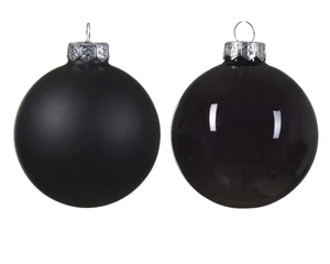 Kerstballen Glas Shiny/Matt - D6cm - afbeelding 2