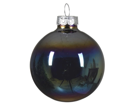 Kerstballen Shiny - D8cm - afbeelding 2