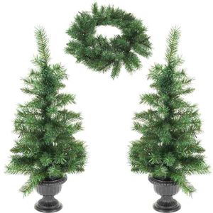 KERSTBOOM M/LED S/3
