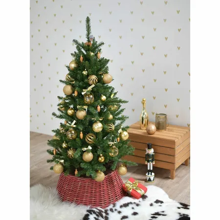 Kerstboomhuls D65/H26cm Rood - afbeelding 2