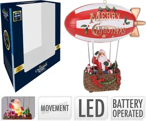 KERSTTAFEREEL ZEPPELIN 26CM - afbeelding 2