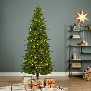 KILLINGTON FIR MICRO LED D93H180CM 280L GREEN/WARM WHITE - afbeelding 3