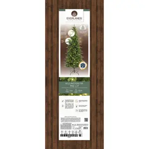 KILLINGTON FIR MICRO LED D93H180CM 280L GREEN/WARM WHITE - afbeelding 4